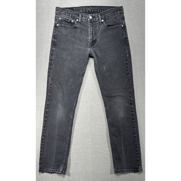 Levis Jeans 511 Mens Size 32x30 Gray Slim American Cowboy Western Workwear Denim - Picture 1 of 12